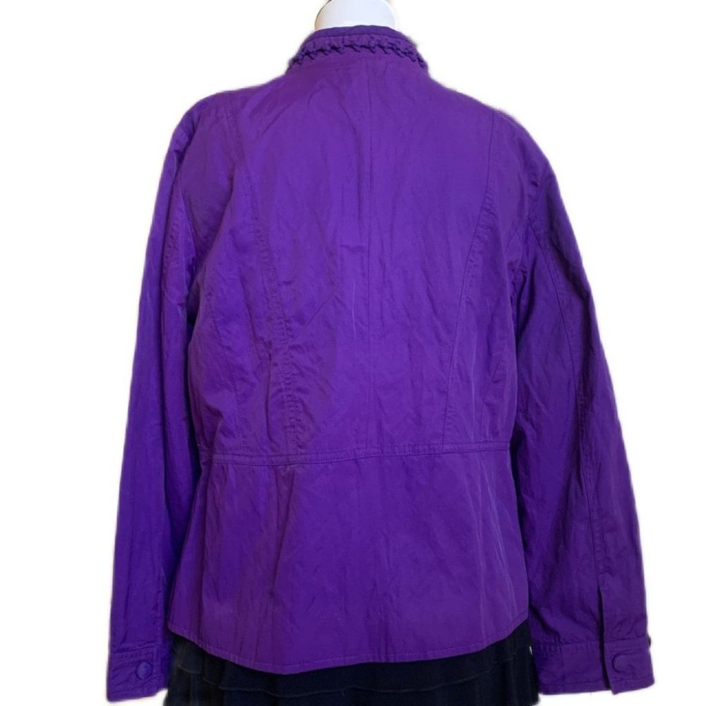 Chico’s Patsy Practically Perfect Full Zip Lined … - image 5